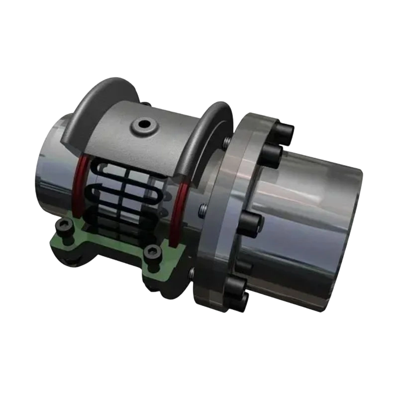 T35 single flange type snake spring coupling